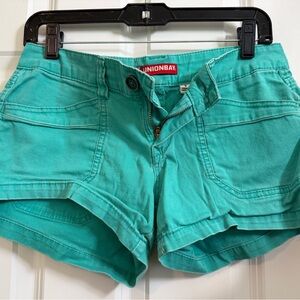 UNIONBAY Green Cargo Shorts Summer Casual